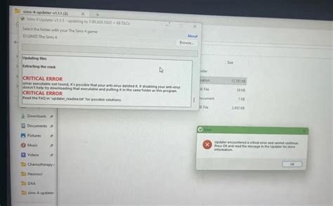 Anadius updater virus - There's currently an issue where some virus programs (namely AVG and AVAST) are blocking the user folder. There are several symptoms currently for this issue. Taking Screenshots and Videos doesn't work as the game is unable to write them to the screenshot/recorded video folder. Mods/CC and other changes in the options stay how they currently ... 